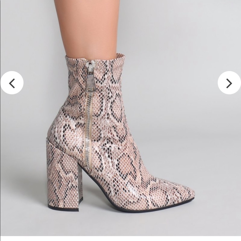 Public Desire Snake Boots